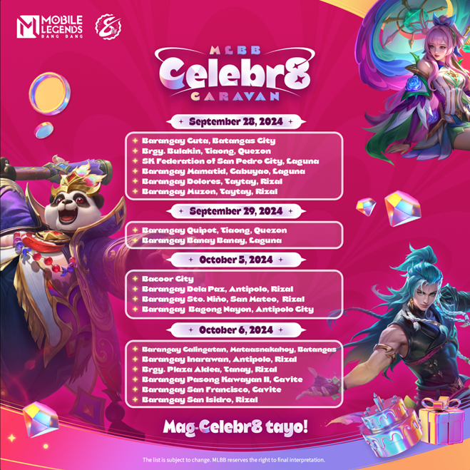 Mobile Legends: Bang Bang Philippines kicks off its 8th Anniversary with Kyline Alcantara, Kobe Paras