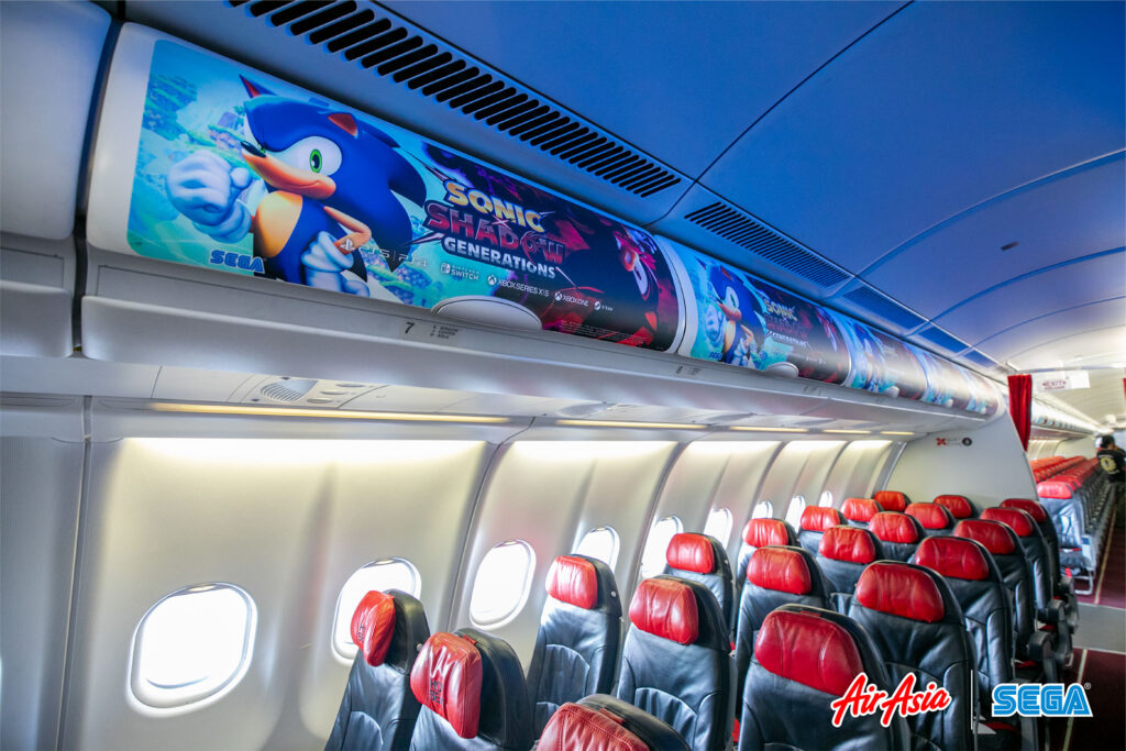 SEGA and ATLUS collaborates with AirAsia for gaming-travel crossover