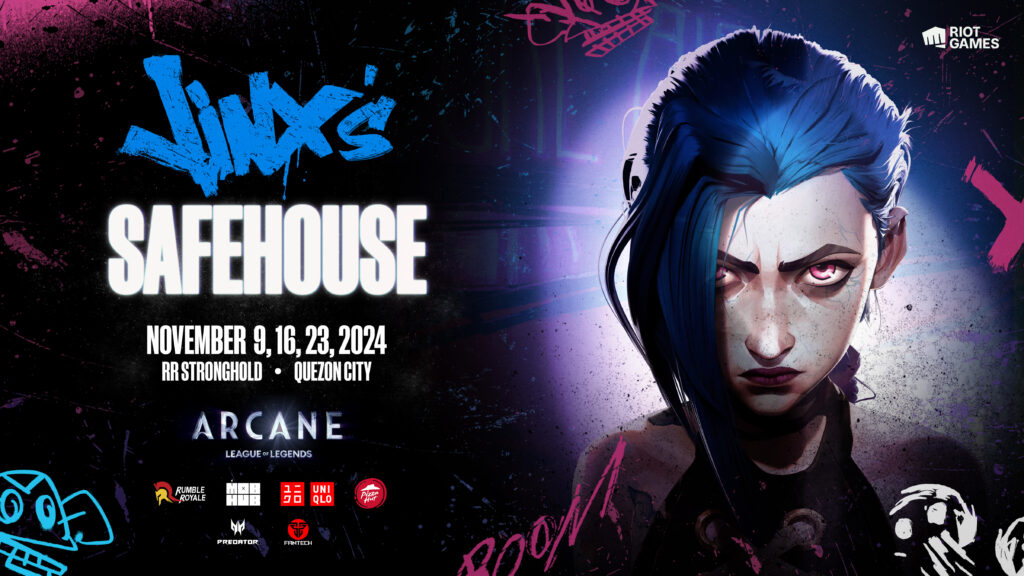 Riot Games Philippines bring Jinx’s Safehouse to Life for Arcane Season 2