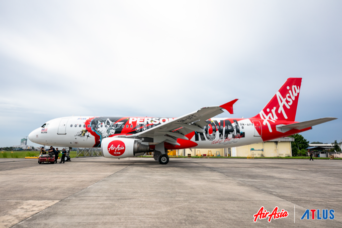 Persona 5 Livery Takes Off with AirAsia X SEGA Collaboration