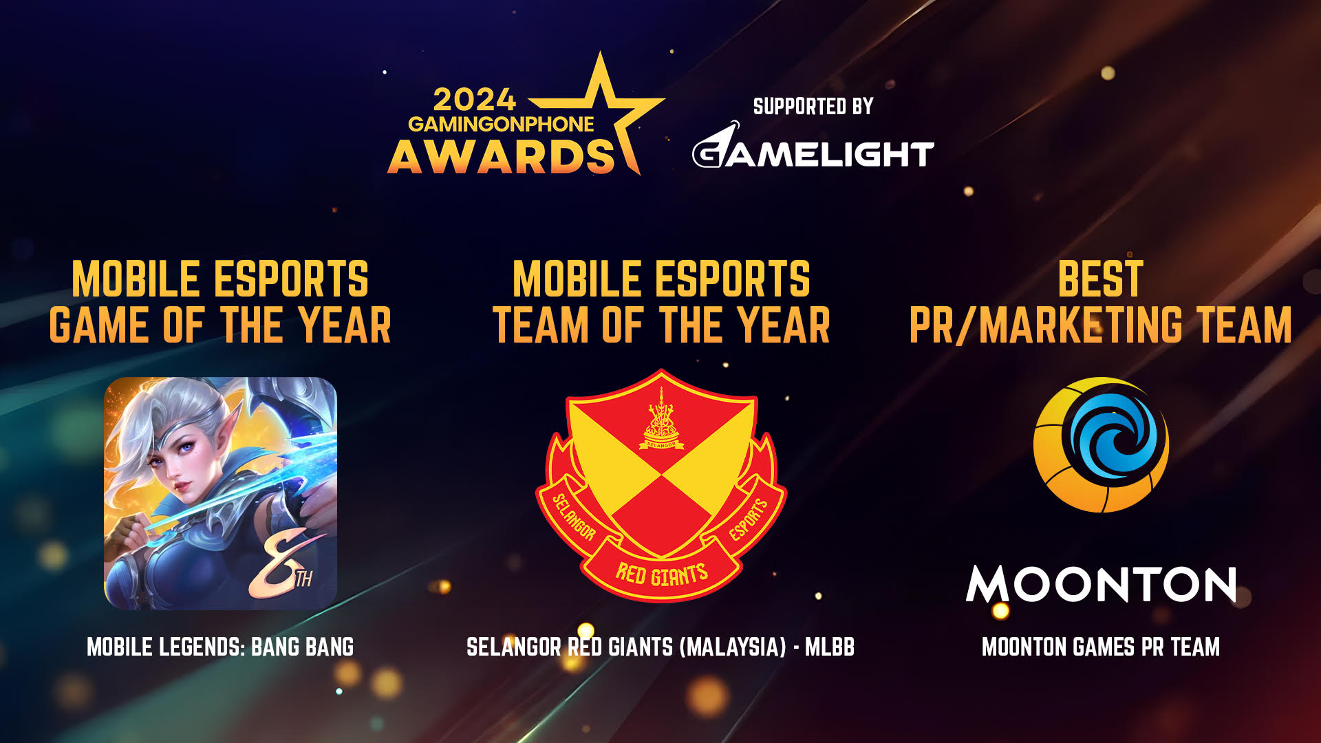 MOONTON Games big winner at the 2024 GamingonPhone Awards