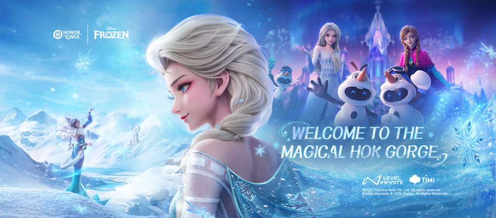 Unlock the Magic: Experience the Enchanting Icy World of Honor of Kings with Cosmetics Inspired by Disney’s Frozen