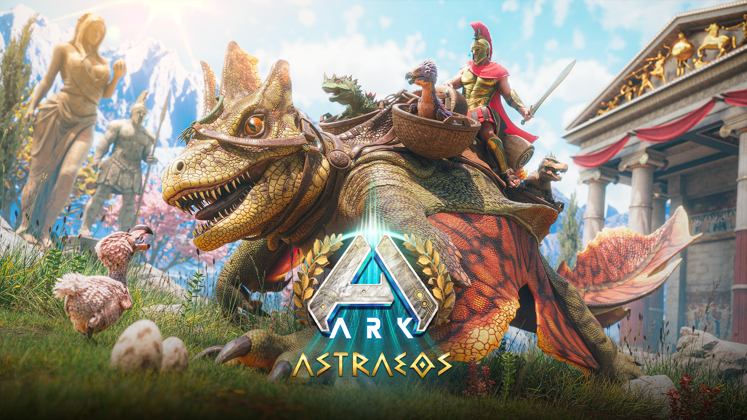 Astraeos Ascends: Greek Odyssey-Themed DLC Now Available in ARK: Survival Ascended