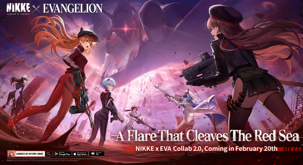 NIKKE x Evangelion: A Sci-Fi RPG Shooter Collaboration Returns