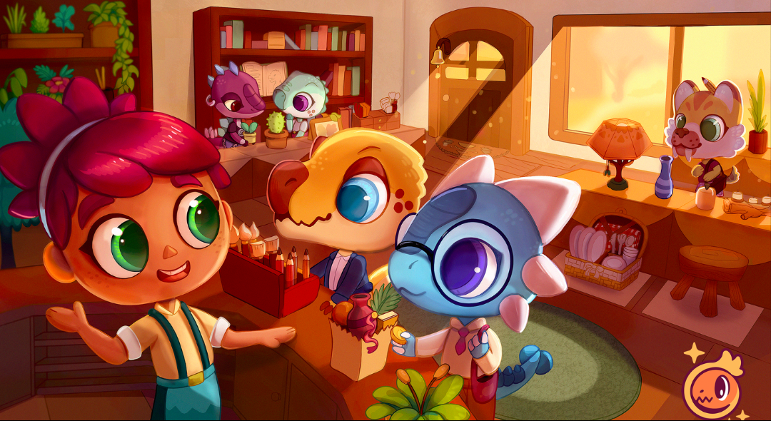 Amber Isle: Dino-Centric Shop Management Sim Launches on Nintendo Switch