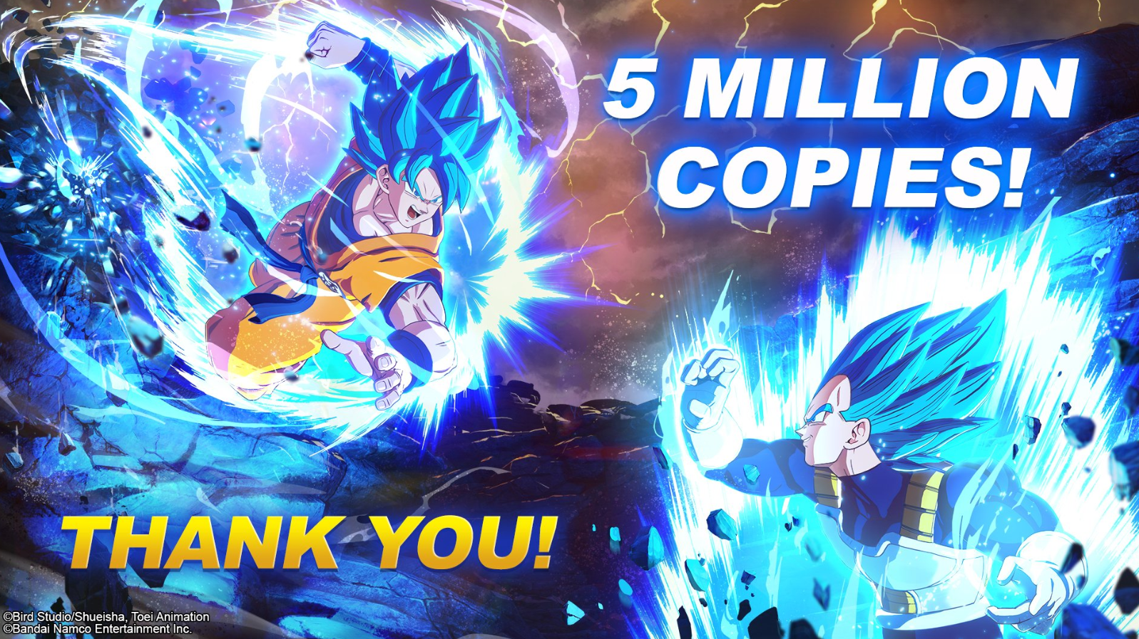 DRAGON BALL: Sparking! ZERO Breaks Records with Over 5 Million Units Sold Worldwide