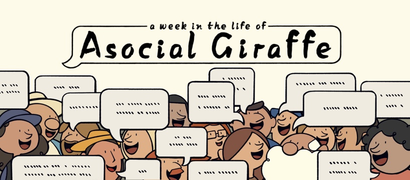 Experience the Quirky Charm of A Week in the Life of Asocial Giraffe