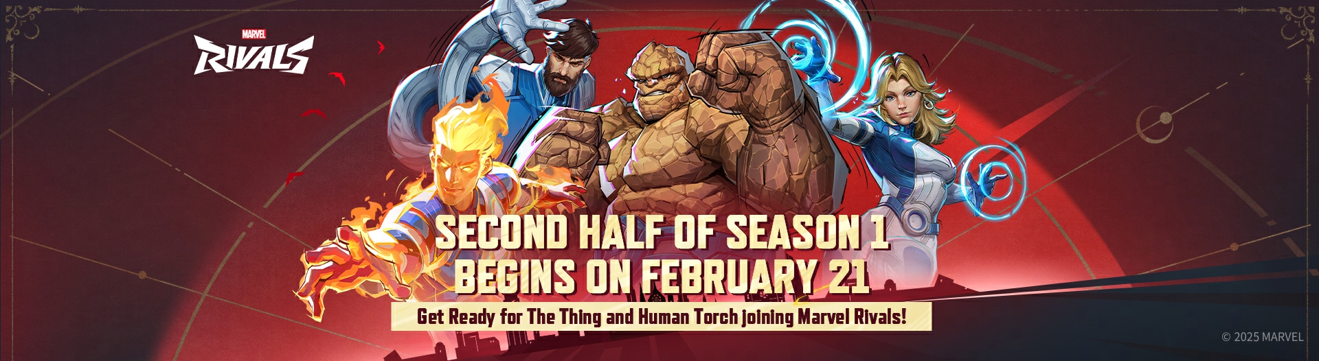 Marvel Rivals Season 1.5: The Fantastic Four Join the Battle