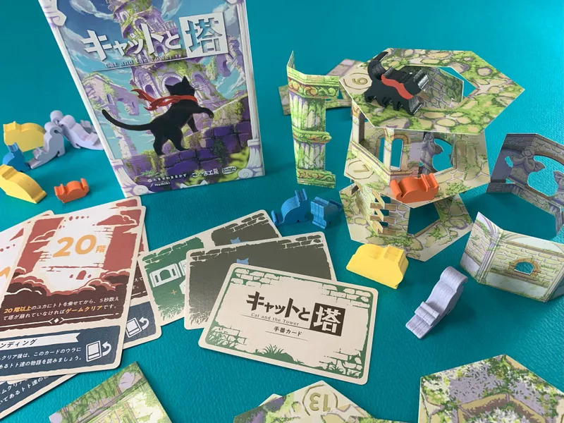 Cat and the Tower: A Cozy and Cooperative Dexterity Game Launching at Gen Con 2025