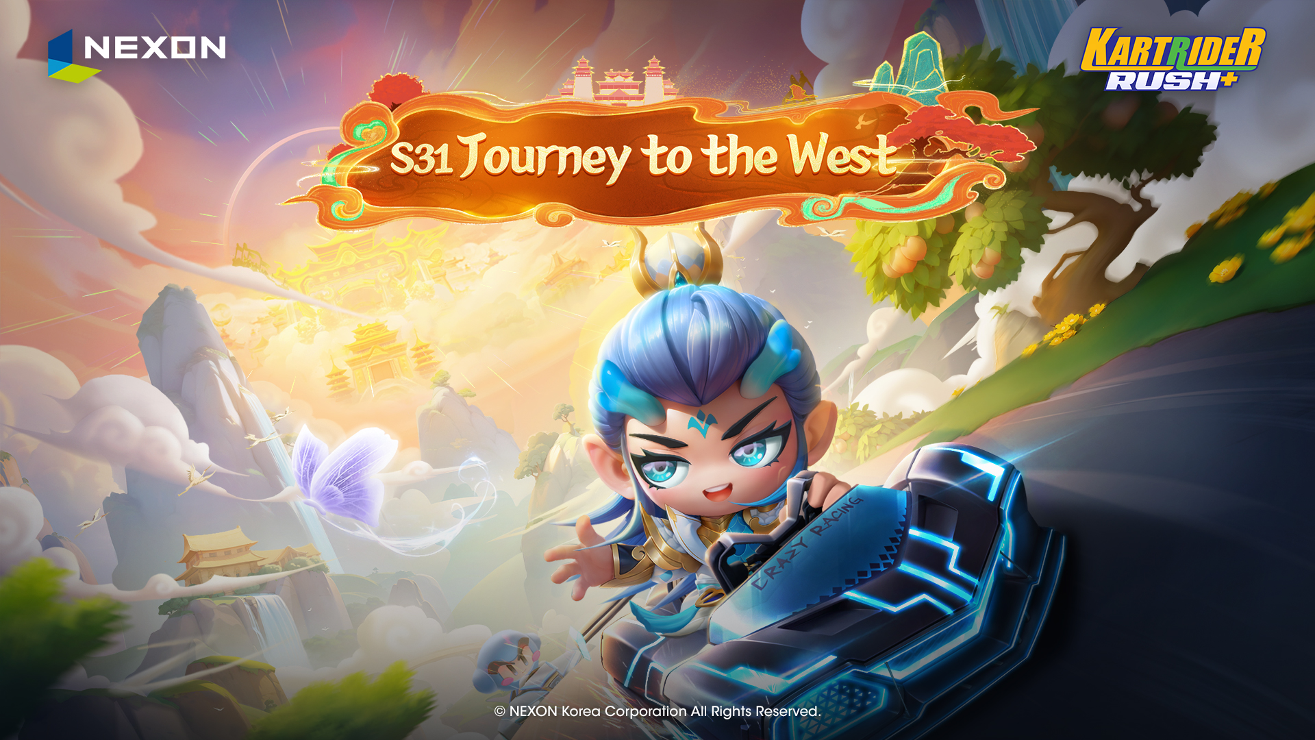 KartRider Rush+ Embarks on a ‘Journey to the West’ with Electrifying Season 31 Update!