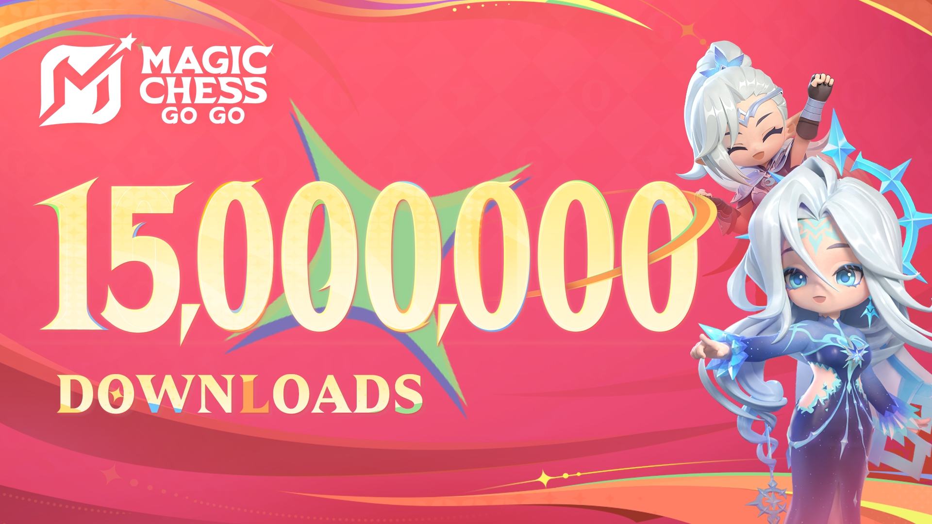 Magic Chess: Go Go Hits Milestone Downloads