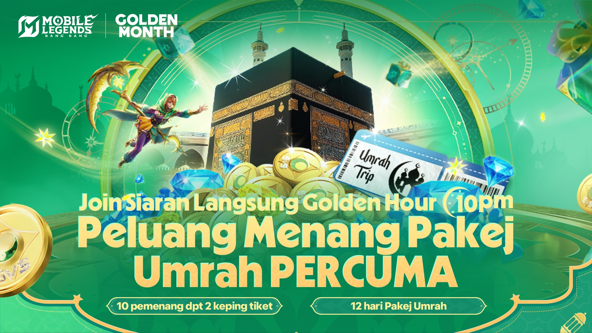 Ramadan Celebrations: MLBB Sponsors Umrah Trips for Malaysian Players