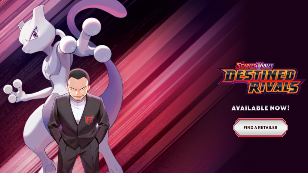 Pokémon Trading Card Game: Scarlet & Violet—Destined Rivals Out In Stores Now!