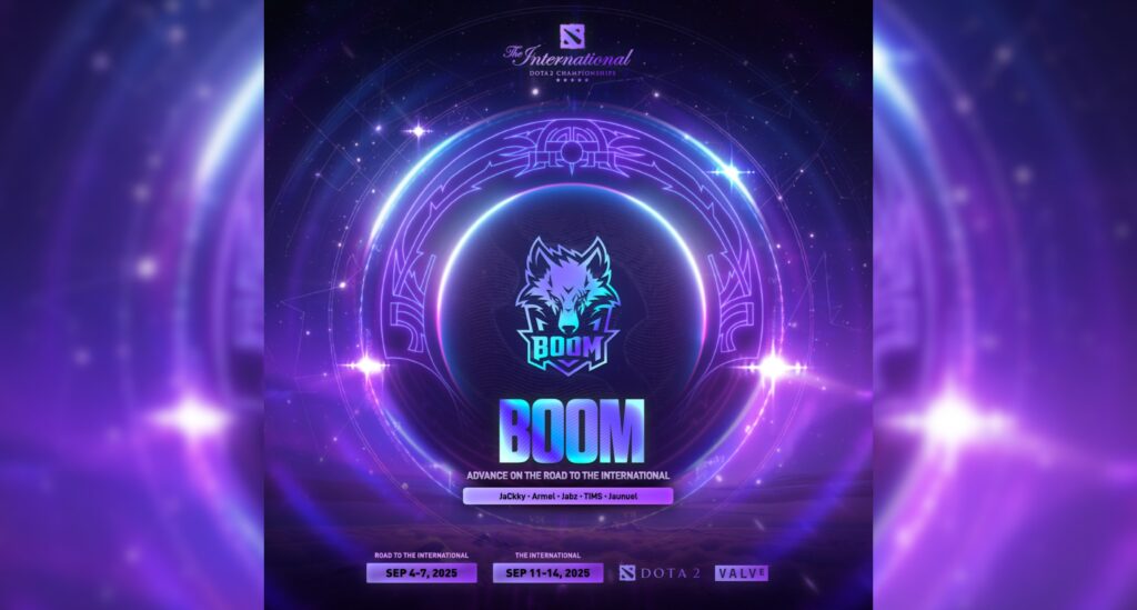 BOOM Esports Books Final Ticket to The International 2025