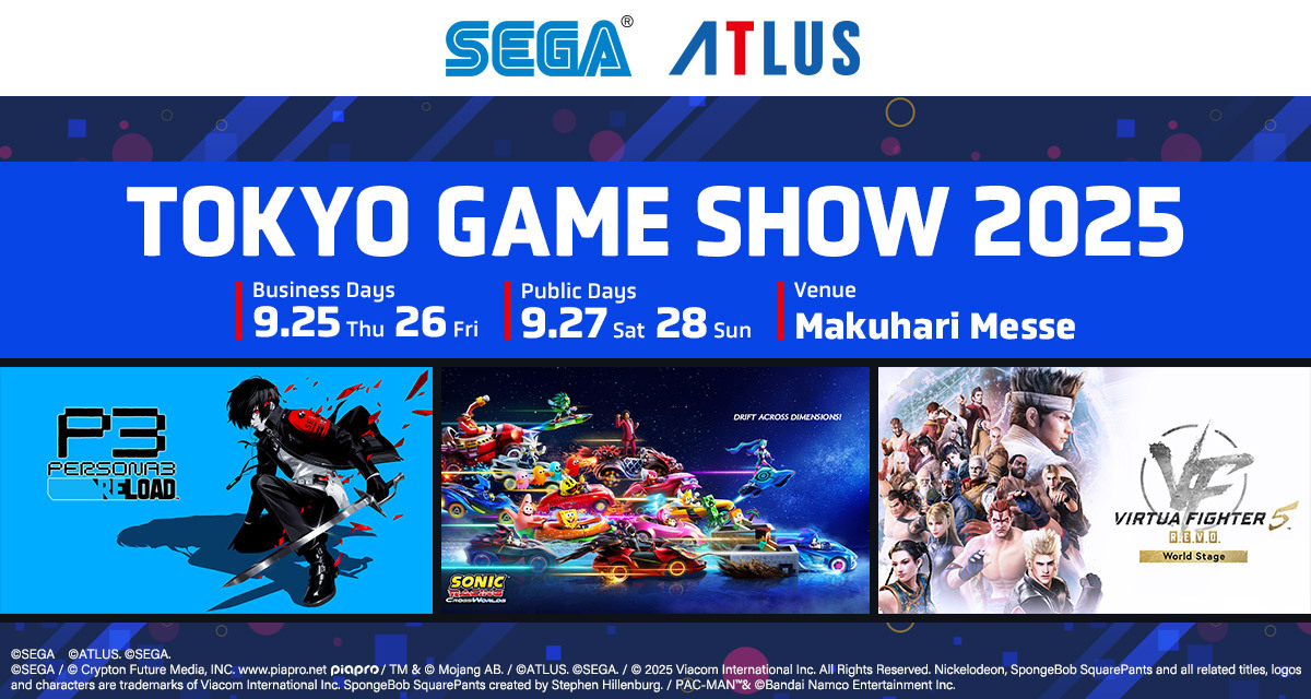 SEGA and ATLUS